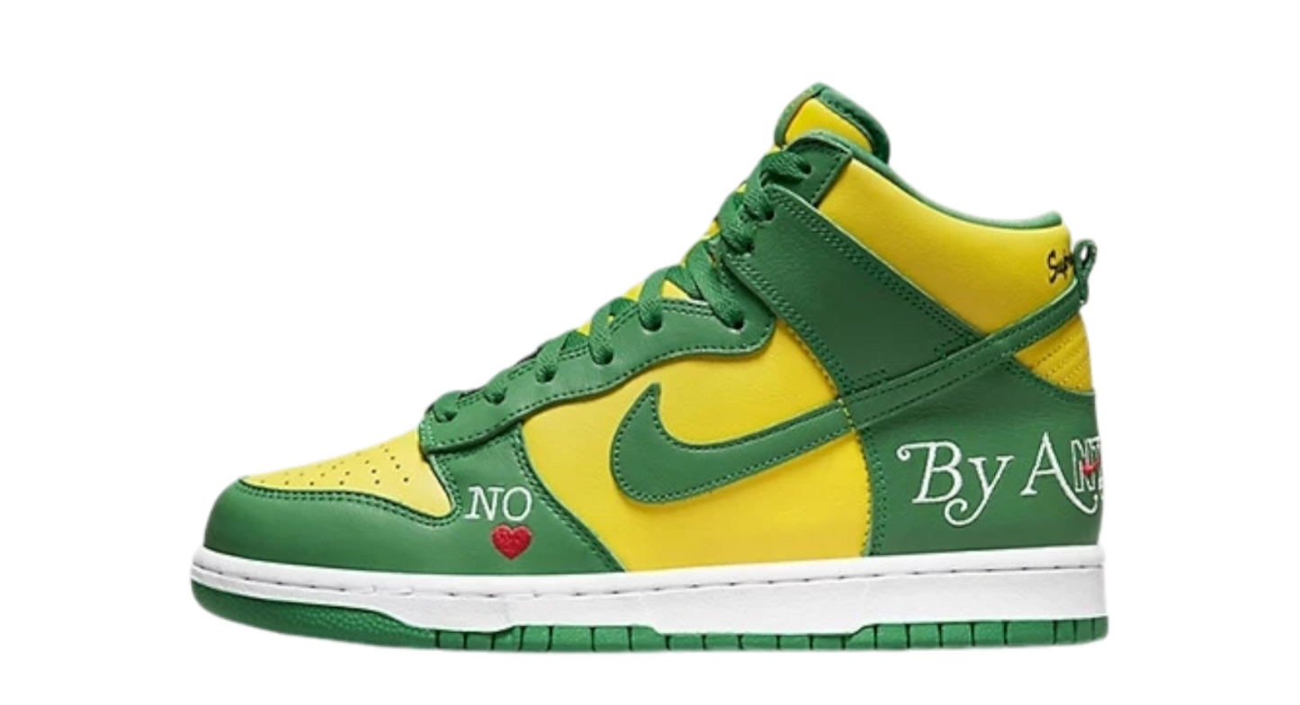Nike SB Dunk High Supreme By Any Means Brazil *FERTIG*