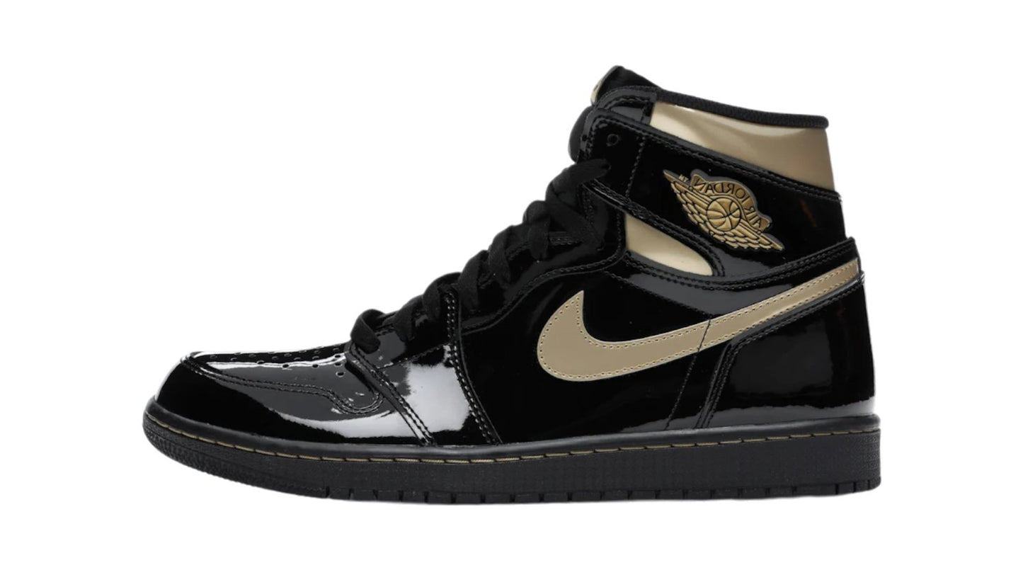 Air Jordan 1 High Black Metallic Gold (2020)