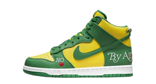 Nike SB Dunk High Supreme By Any Means Brazil *FERTIG*